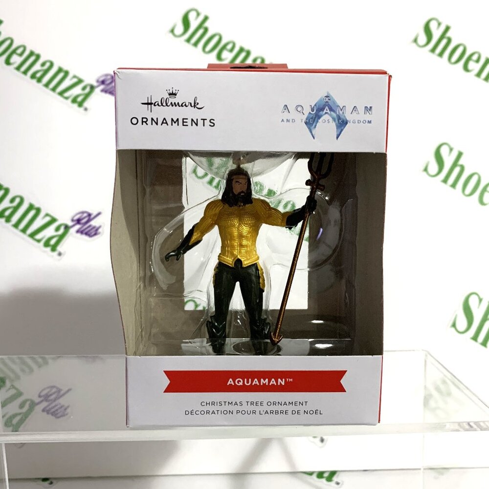 Hallmark Christmas Ornament 2022 Aquaman Lost Kingdom DC Comics Jason Momoa